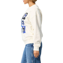 Dallas Cowboys Terez Unisex Technicolor Crewneck Sweatshirt White - NFL