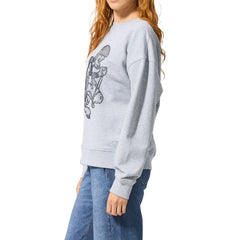 Dallas Cowboys Terez Women's Retro Gems Fleece Crewneck Sweatshirt Gray - NFL