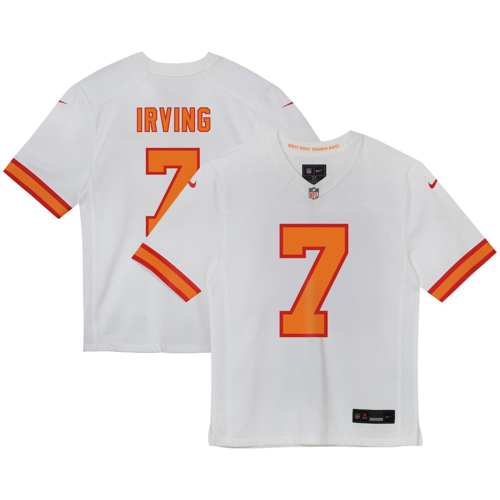 Bucky Irving '76 Tampa Bay Buccaneers Preschool Game Jersey White - NFL