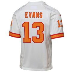 Mike Evans '76 Tampa Bay Buccaneers Youth Game Jersey White - NFL