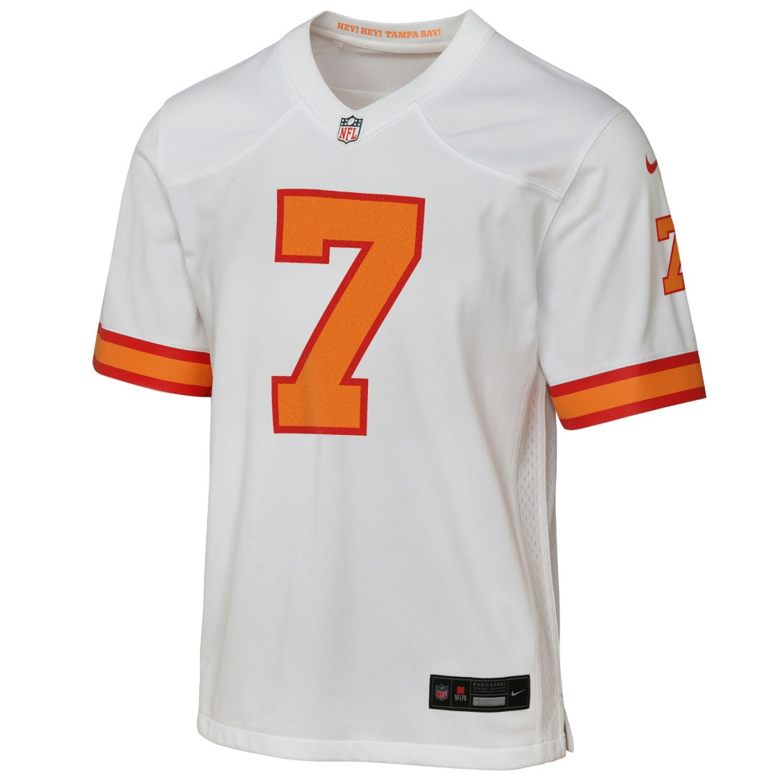 Bucky Irving '76 Tampa Bay Buccaneers Youth Game Jersey White - NFL