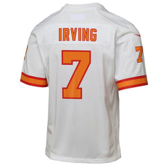 Bucky Irving '76 Tampa Bay Buccaneers Youth Game Jersey White - NFL
