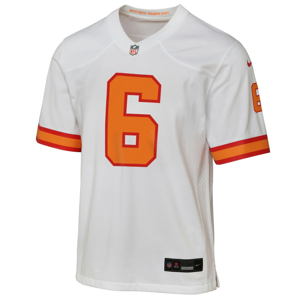 Baker Mayfield '76 Tampa Bay Buccaneers Youth Game Jersey White - NFL