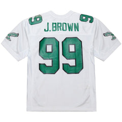 Jerome Brown Philadelphia Eagles 1991 Authentic Throwback Retired Player Jersey White - Mitchell & Ness