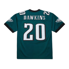 Brian Dawkins Philadelphia Eagles 2007 Authentic Throwback Retired Player Jersey Green - Mitchell & Ness