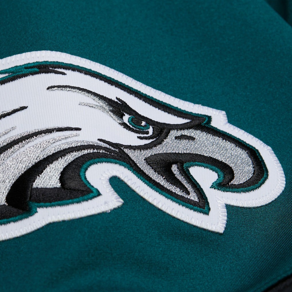 Brian Dawkins Philadelphia Eagles 2007 Authentic Throwback Retired Player Jersey Green - Mitchell & Ness
