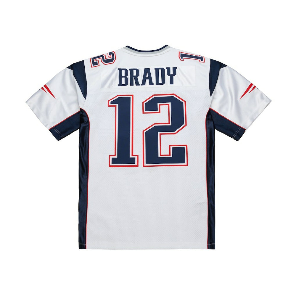 Tom Brady New England Patriots 2000 Authentic Jersey White - Mitchell & Ness