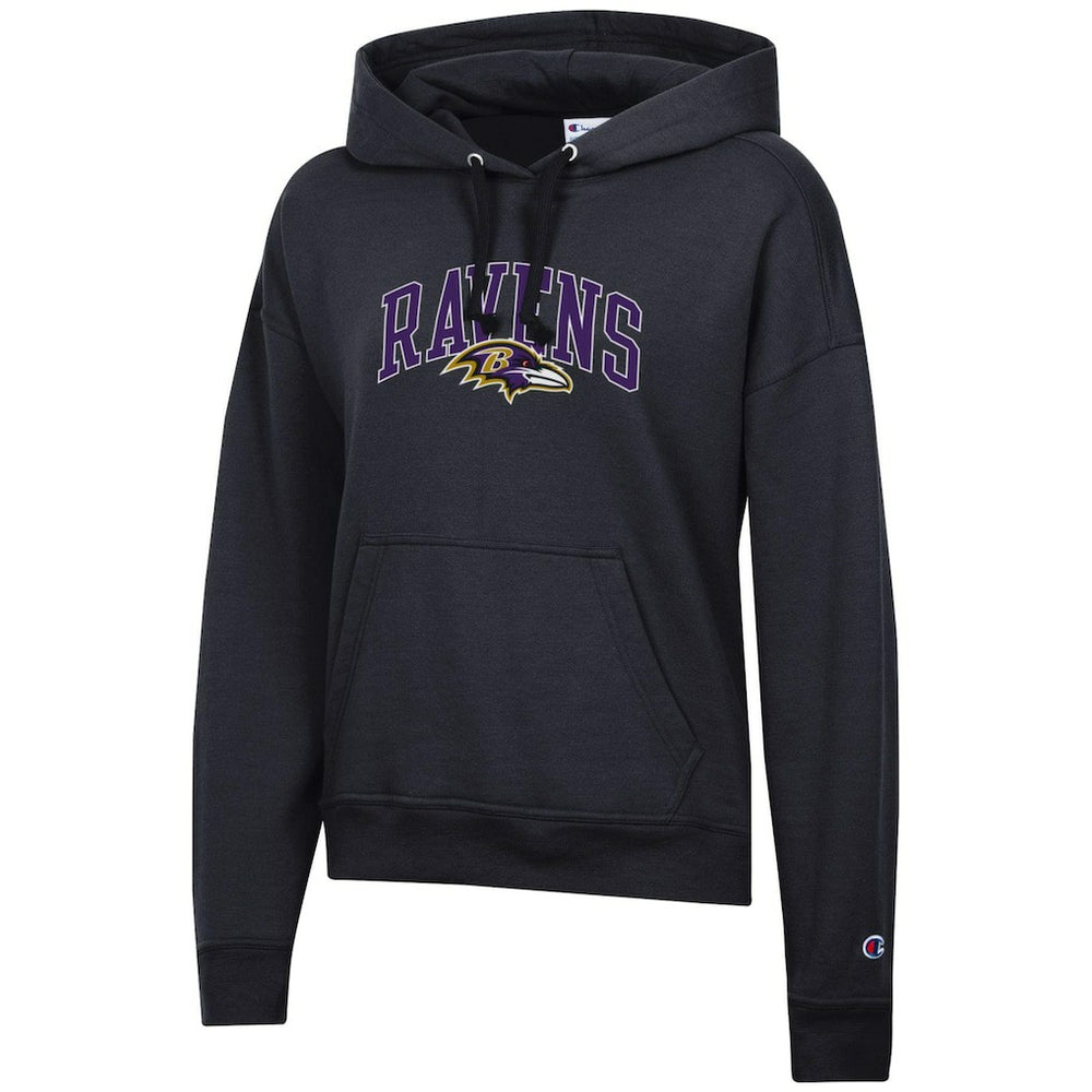 Baltimore Ravens Champion Women's Powerblend Hoodie Black - NFL