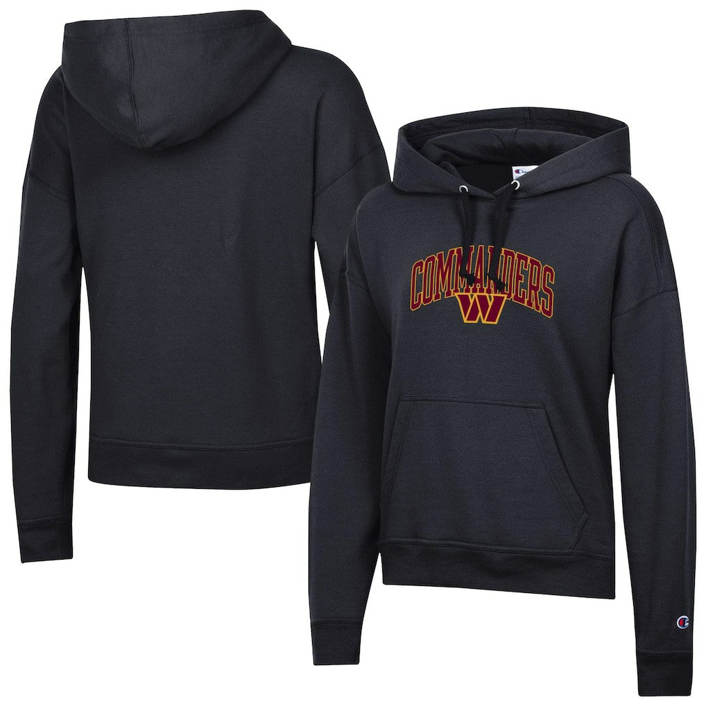 Washington Commanders Champion Women's Powerblend Hoodie Black - NFL