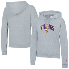 Minnesota Vikings Champion Women's Powerblend Hoodie Heather Gray - NFL