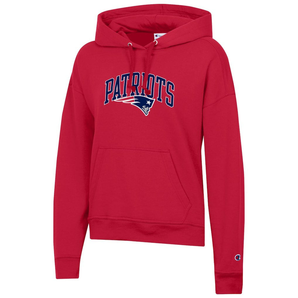 New England Patriots Champion Women's Powerblend Hoodie Red - NFL