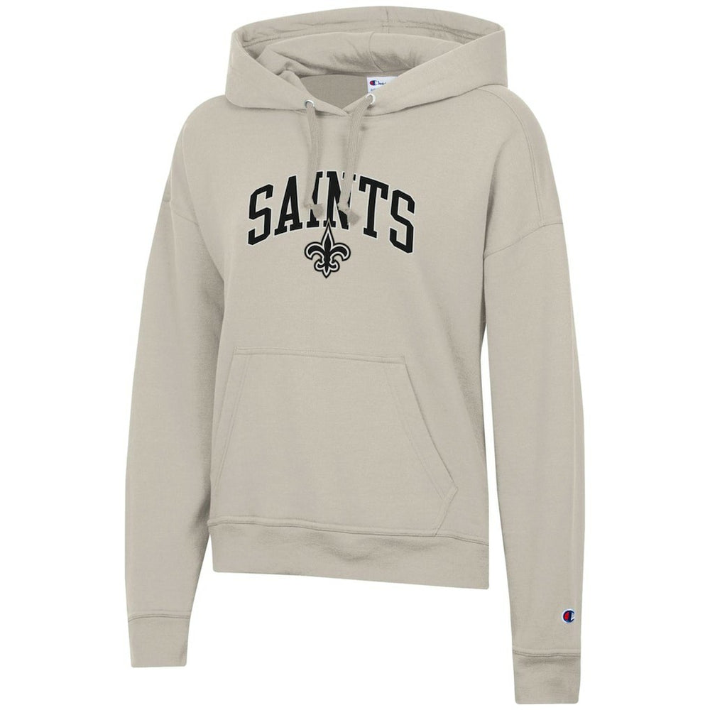 New Orleans Saints Champion Women's Powerblend Hoodie Natural - NFL