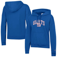 New York Giants Champion Women's Powerblend Hoodie Royal - NFL