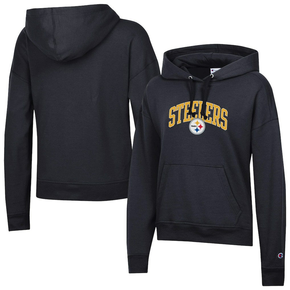 Pittsburgh Steelers Champion Women's Powerblend Hoodie Black - NFL