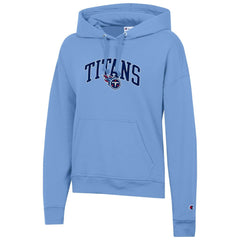 Tennessee Titans Champion Women's Powerblend Hoodie Light Blue - NFL