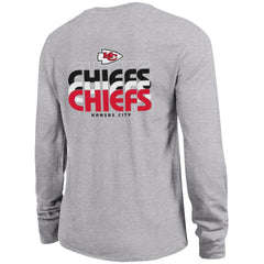 Kansas City Chiefs Champion Women's Core Long-Sleeve T-Shirt Heather Gray - NFL