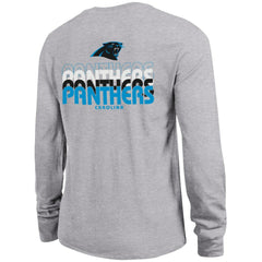 Carolina Panthers Champion Women's Core Long-Sleeve T-Shirt Heather Gray - NFL