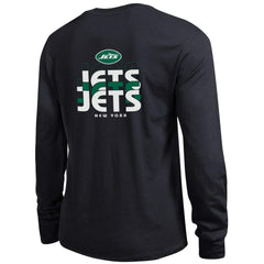 New York Jets Champion Women's Core Long-Sleeve T-Shirt Black - NFL