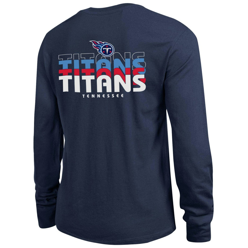 Tennessee Titans Champion Women's Core Long-Sleeve T-Shirt Navy - NFL