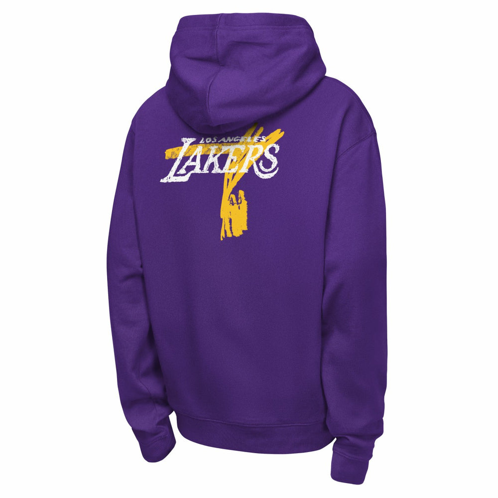 Nike - Los Angeles Lakers Youth Courtside Club Premiere Hoodie - Purple
