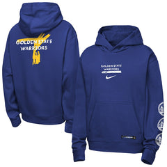 Nike - Golden State Warriors Youth Courtside Club Premiere Hoodie - Royal