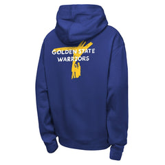 Nike - Golden State Warriors Youth Courtside Club Premiere Hoodie - Royal