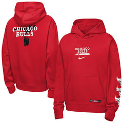 Nike - Chicago Bulls Youth Courtside Club Premiere Hoodie - Red