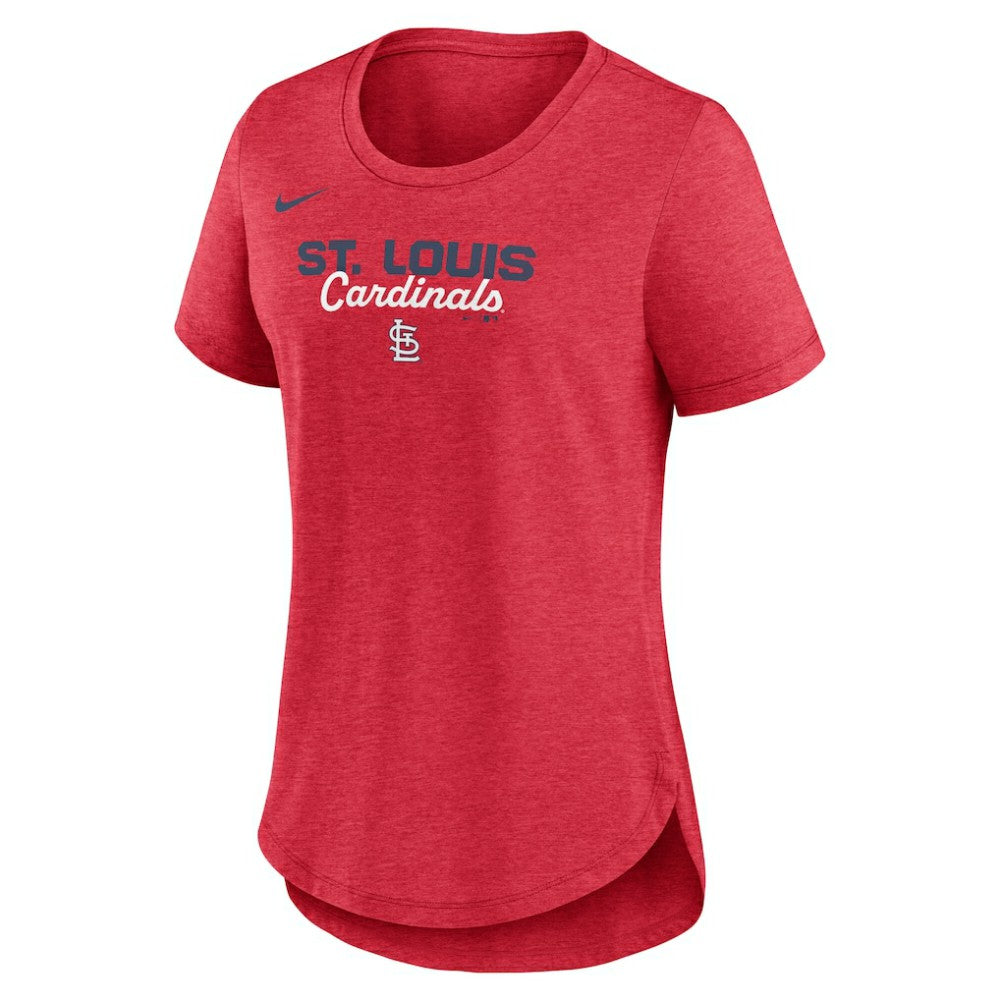 St. Louis Cardinals Nike Women's Arched Tri-Blend T-Shirt for sale