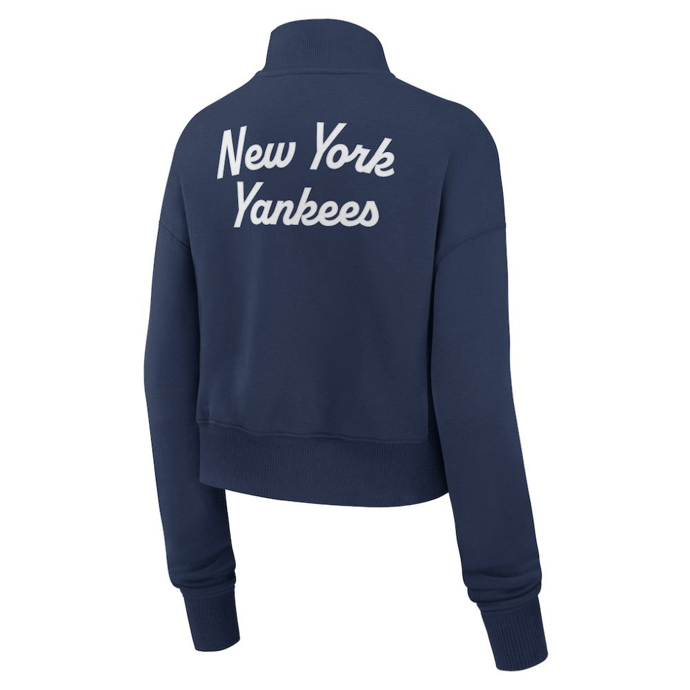 New York Yankees Nike Women's Primetime Phoenix Fleece Half-Zip Sweatshirt Sale