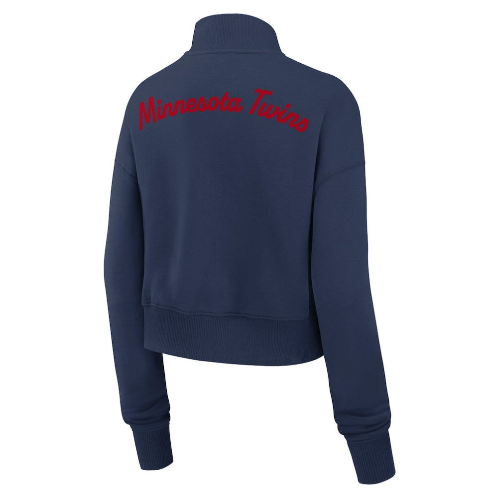 Minnesota Twins Nike Women's Primetime Phoenix Fleece Half-Zip Sweatshirt Online