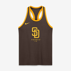 San Diego Padres Nike Women's Tri-Blend Dri-FIT Racerback Tank Top Sale