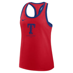 Texas Rangers Nike Women's Tri-Blend Dri-FIT Racerback Tank Top Near Me