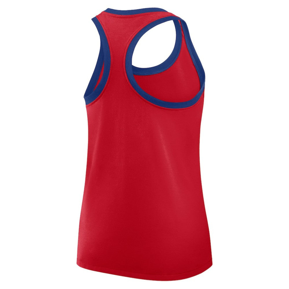 Texas Rangers Nike Women's Tri-Blend Dri-FIT Racerback Tank Top Near Me