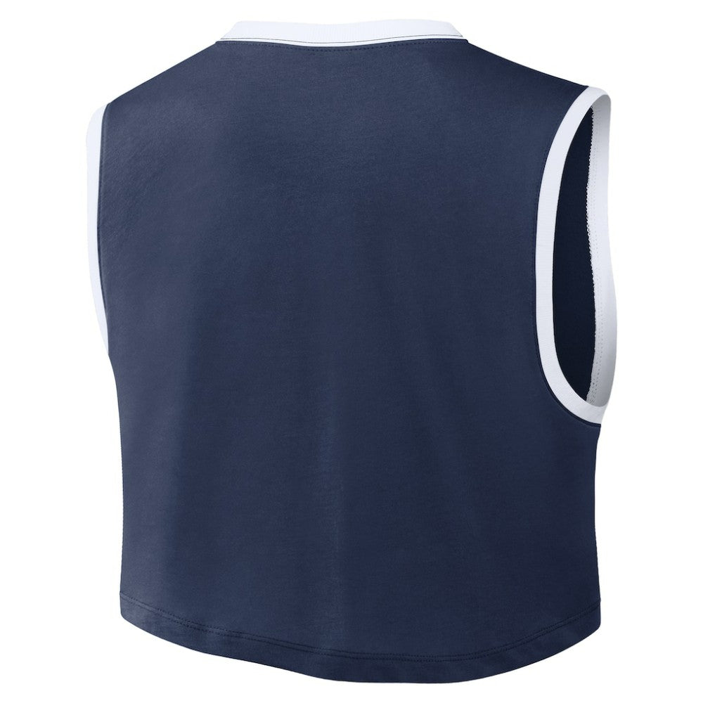 Atlanta Braves Nike Women's Primetime Loose Dri-FIT Cropped Tank Top Online