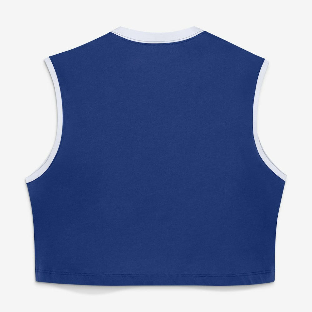 Los Angeles Dodgers Nike Women's Primetime Loose Dri-FIT Cropped Tank Top Sale