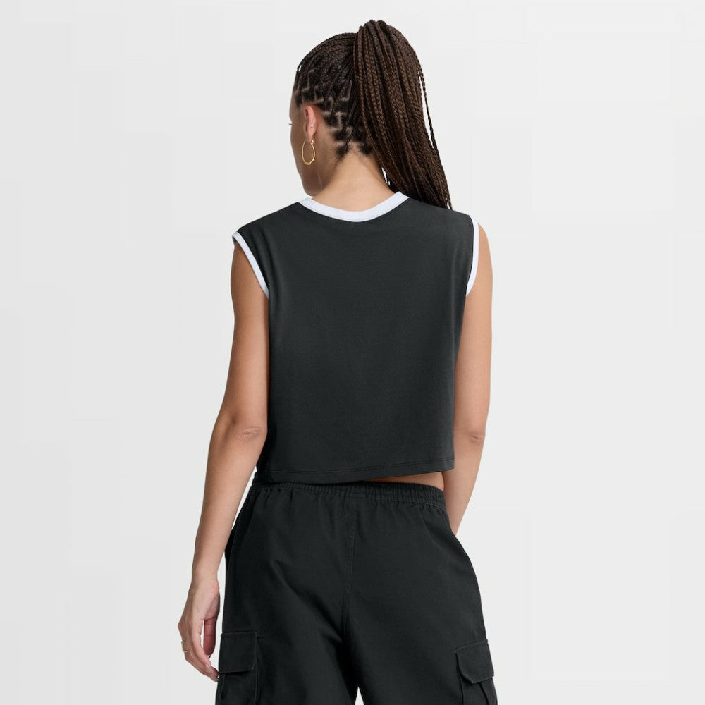 Los Angeles Dodgers Nike Women's Primetime Loose Dri-FIT Cropped Tank Top On Sale