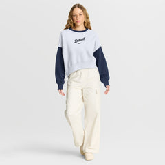 Detroit Tigers Nike Women's Oversized High Hip Fleece Sweatshirt Near Me