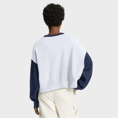 New York Yankees Nike Women's Oversized High Hip Fleece Sweatshirt Clearance