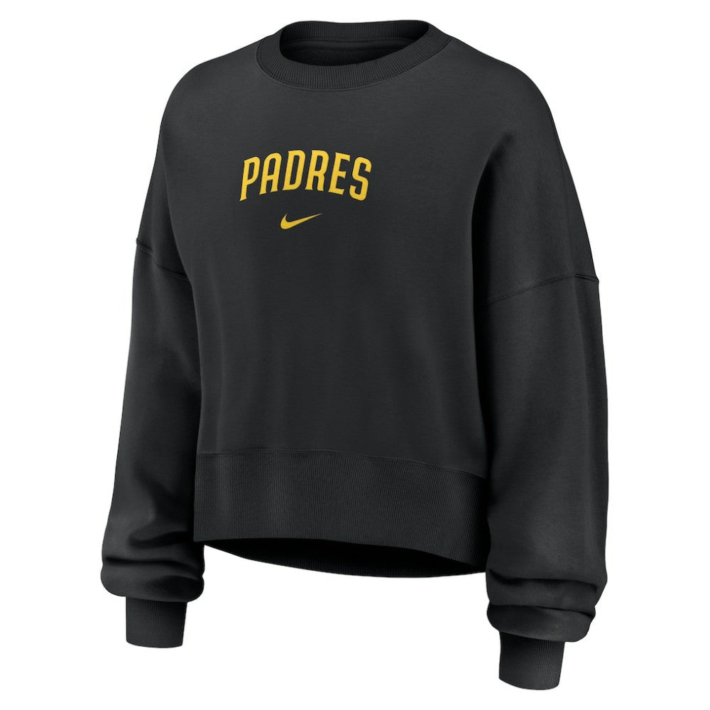 San Diego Padres Nike Women's Oversized Primetime Sweatshirt Clearance