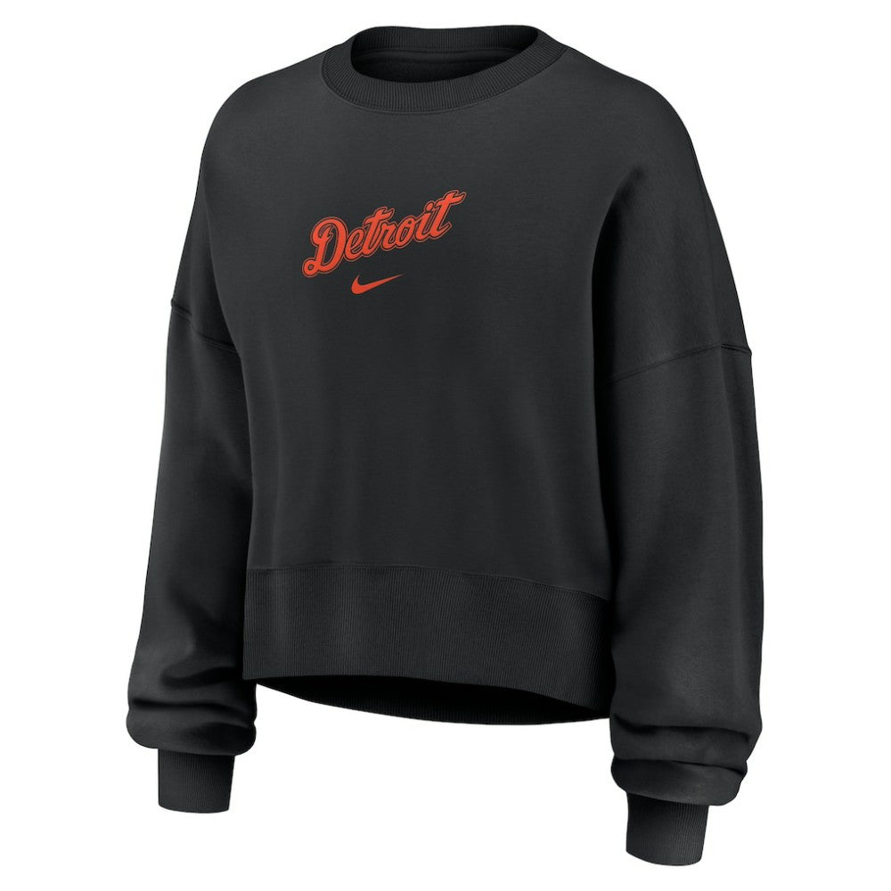 Detroit Tigers Nike Women's Oversized Primetime Sweatshirt Clearance