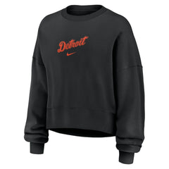 Detroit Tigers Nike Women's Oversized Primetime Sweatshirt Clearance