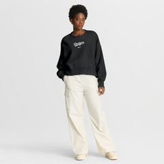 Los Angeles Dodgers Nike Women's Oversized Primetime Sweatshirt On Sale