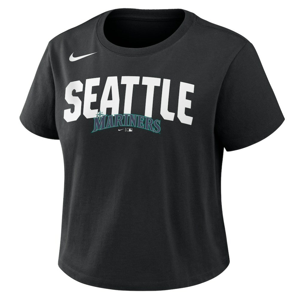 Seattle Mariners Nike Women's Mod Cropped T-Shirt Lifestyle