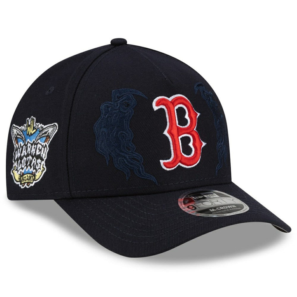 Boston Red Sox New Era x Warren Lotas 9FORTY A-Frame M-Crown Adjustable Hat for sale