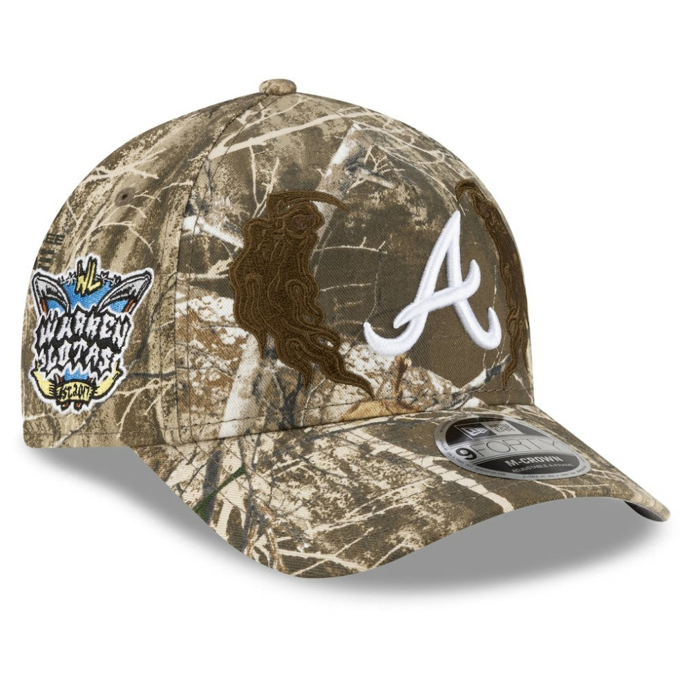 Atlanta Braves New Era x Warren Lotas Realtree 9FORTY A-Frame M-Crown Adjustable Hat On Sale