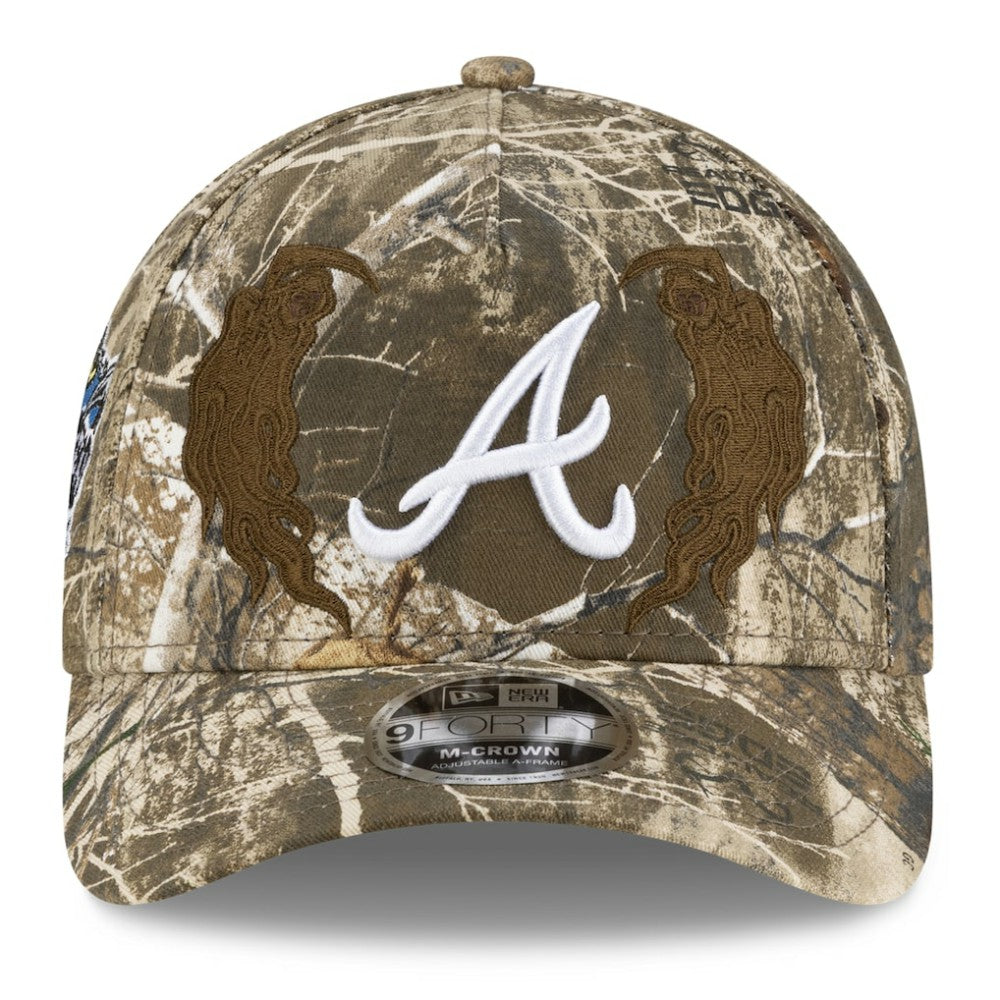 Atlanta Braves New Era x Warren Lotas Realtree 9FORTY A-Frame M-Crown Adjustable Hat On Sale
