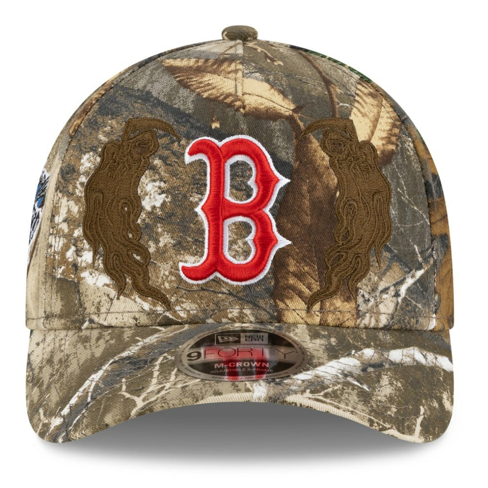Boston Red Sox New Era x Warren Lotas Realtree 9FORTY A-Frame M-Crown Adjustable Hat Online