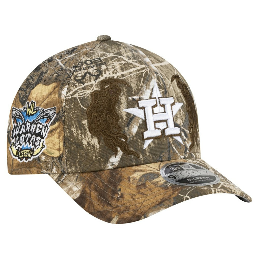 Houston Astros New Era x Warren Lotas Realtree 9FORTY M-Crown A-Frame Adjustable Hat Sale
