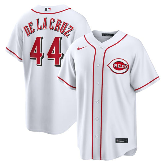 Elly De La Cruz Cincinnati Reds Nike Home Replica Jersey - White | MLB Jerseys