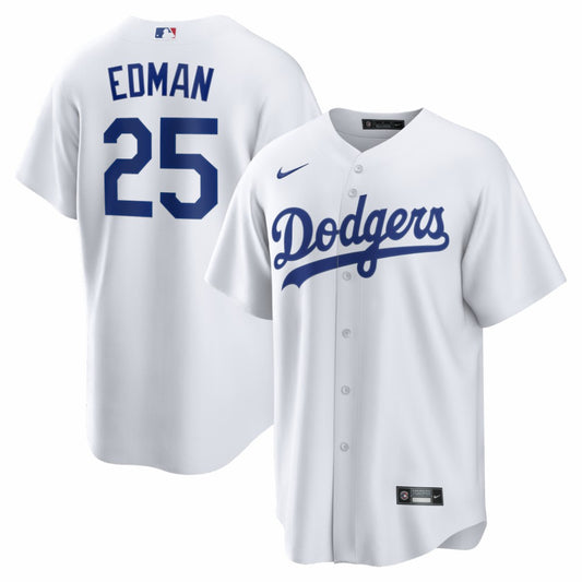 Tommy Edman Los Angeles Dodgers Nike Home Replica Jersey - White | MLB Jerseys